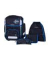 Schultaschenset Space Quest black blue