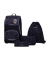 Schultaschenset Dark Hunter black grey