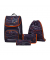 Schultaschenset Shadow Spy black red