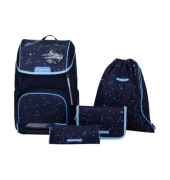 Schultaschenset Space Dream black blue
