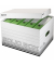 Archivbox Solid 6119-00-01, A4, weiß, Wellpappe, 100 % recycelt