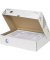 Archivbox easyboxx 6134-00-00, A4, wei&szlig;, innen 33,6x7,5x23,8cm (TxBxH), Recycling-Wellpappe