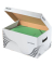 Archivcontainer easyboxx 6135-00-00, A4, wei&szlig;, innen 23,2x33,3x18cm (TxBxH), Recycling-Wellpappe