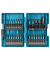 Impact Black E-03109 Bit-Set, 90-teilig