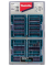 Impact Black E-03109 Bit-Set, 90-teilig