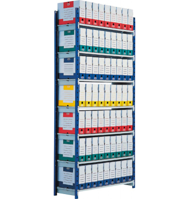 Schwerlastregal Rang'Eco 7213D blau 100,0 x 34,0 x 200,0 cm