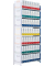 Anbau-Schwerlastregal Rang'Eco 7213S blau 100,0 x 34,0 x 200,0 cm