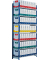 Anbau-Schwerlastregal Rang'Eco 7213S blau 100,0 x 34,0 x 200,0 cm