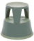 Rollhocker 895 grau Metall