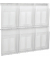 Wandprospekthalter the placativ transparent DIN A4 6 Fächer