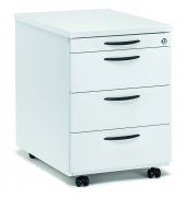 Rollcontainer MULTI M 1+3Schübe ws