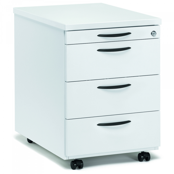 4003969166387 - Rollcontainer MULTI M 1+3Schübe ws 4003969166387 Soennecken