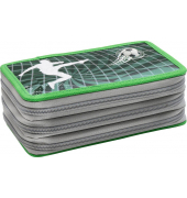 Federmäppchen befüllt Fußball Motiv 36-teilig, 18,8 x 11,0 cm
