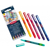 Line Maker Fineliner farbsortiert 0,3 mm