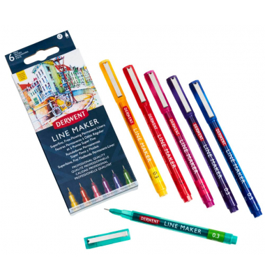Line Maker Fineliner farbsortiert 0,3 mm Line Maker Fineliner farbsortiert 0,3 mm