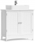 Waschtischunterschrank ohne Waschbecken BBC01WT weiß 60,0 x 30,0 x 60,0 cm