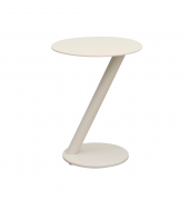 Beistelltisch Paros, 45,5cm (H), 45x45,5x45cm (BxT), rund, sand / sand