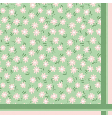 Motivserviette 33x33cm Fr&uuml;hjahr