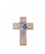 Kinderkreuz Füße blau