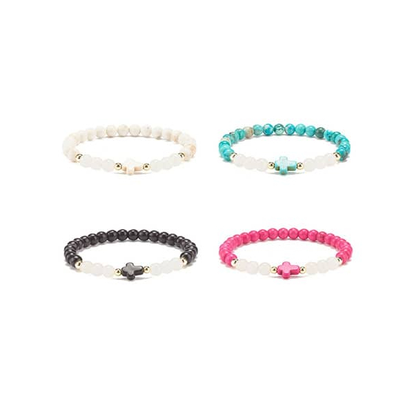 12 Stück Alpedia Armband Edelstein sortiert 4250319268349 Head