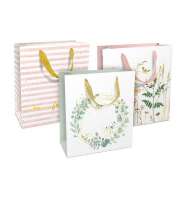 Geschenktasche 1582-25353/PBS, sortiert, 180mm x 210mm
