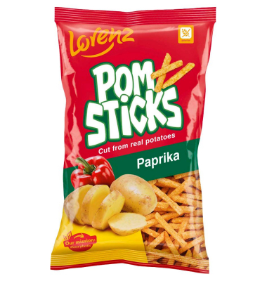 Pomsticks Paprika 100,0 g Pomsticks Paprika 100,0 g