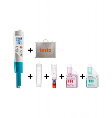 206-pH1 Starter-Set für Flüssigkeiten pH- und Temperatur-Messgerät weiß 206-pH1 Starter-Set für Flüssigkeiten pH- und Temperatur-Messgerät weiß