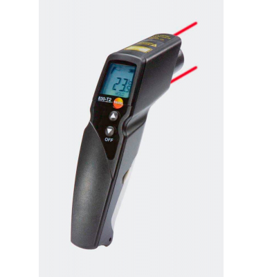 830-T2 Infrarot-Lebensmittelthermometer schwarz