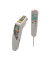 Set 831 und 106 Infrarot- und Kerntemperatur-Lebensmittelthermometer weiß