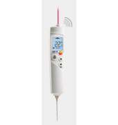 826-T4 Infrarot- und Kerntemperatur-Lebensmittelthermometer weiß