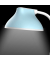Twinkel Schreibtischlampe hellblau 8 W