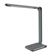 Lumina Schreibtischlampe metallgrau 9 W