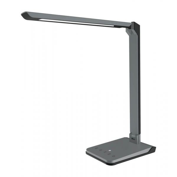 7612176093835 - Lumina Schreibtischlampe metallgrau 9 W 7612176093835 Hansa 7612176093835 - Lumina Schreibtischlampe metallgrau 9 W 7612176093835 Hansa