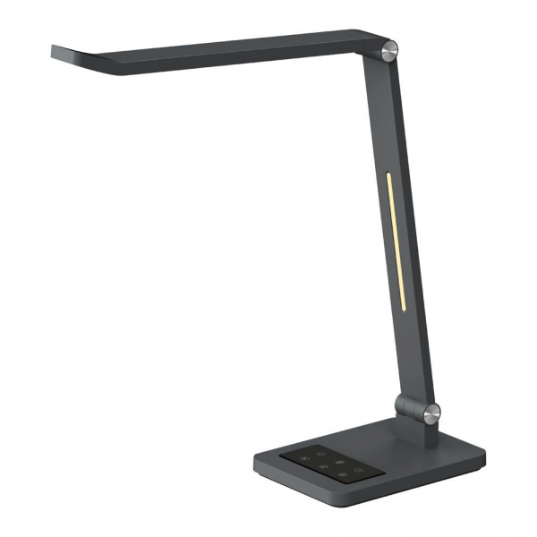 7612176093866 - Hansa-by-styro Tide LED-Tischlampe Farbtemperatur einstellbar Memory-Funktion metallicgrau