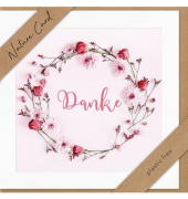 Dankeskarten 69-2011 Danke bunt