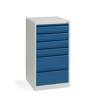 Schubladenschrank WS PROFI SYSTEM 6Schubl lgr/ebl