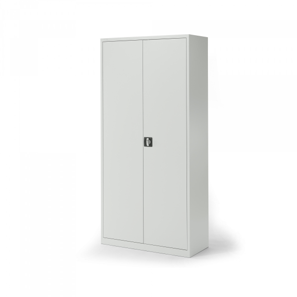 4003969166738 - Flügeltürenschrank 820205781 abschließbar 5 OH lichtgrau 92x195x50cm (BxHxT) 4003969166738 Soennecken