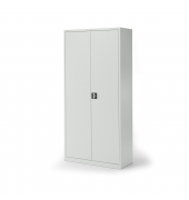 Stahlschrank 820206081, abschlie&szlig;bar, 5 OH, lichtgrau, 92x195x42cm (BxHxT)