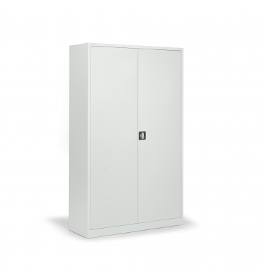 Stahlschrank 820206181, abschlie&szlig;bar, 5 OH, lichtgrau, 120x195x42cm (BxHxT)