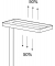 Standleuchte javal 8258402 LED dimmbar 80W weiß