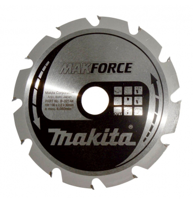 B-32144 MARKFORCE Kreissägeblatt 190,0 mm, 12 Zähne