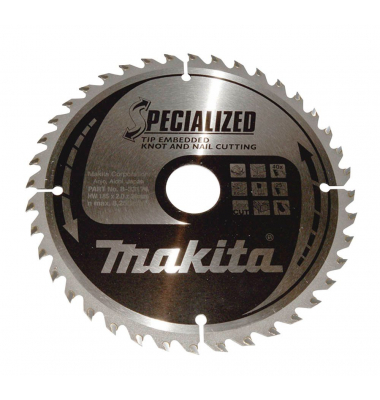 B-33174 SPECIALIZED Kreissägeblatt 185,0 mm, 40 Zähne