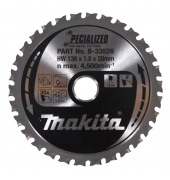 B-33526 SPECIALIZED Kreissägeblatt 136,0 mm, 30 Zähne