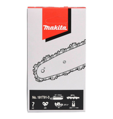 80TXL, 191T91-3 Sägekette 14  35 cm, 0,325, 1,1 mm