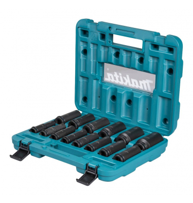Steckschlüssel-Satz IMPACT BLACK 12 E-16586 14-teilig