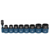 Steckschlüssel-Satz IMPACT BLACK 38 E-16639 9-teilig