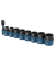 Steckschlüssel-Satz IMPACT BLACK 38 E-16639 9-teilig