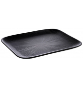 Tablett NERO schwarz rechteckig 32,5 x 26,5 cm