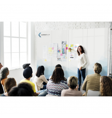 Whiteboard Infinity Wall X, 1041100, 198x98cm, emailliert, rahmenlos