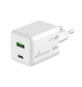 Ladegerät Steckdose USB-AUSB-C weiß